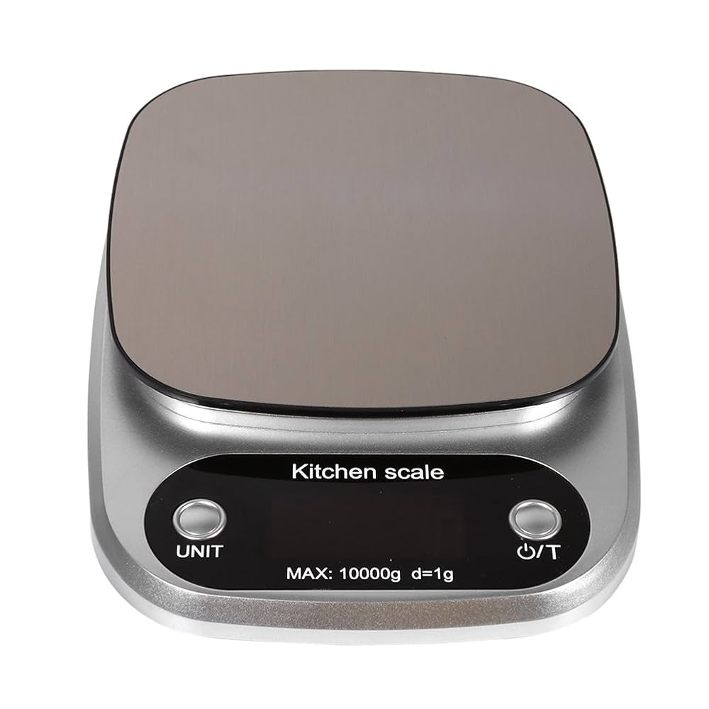 Balanza de cocina para alimentos 1 pieza 10 kg/g Balanza de cocina digital Balanza electrónica con pantalla LCD