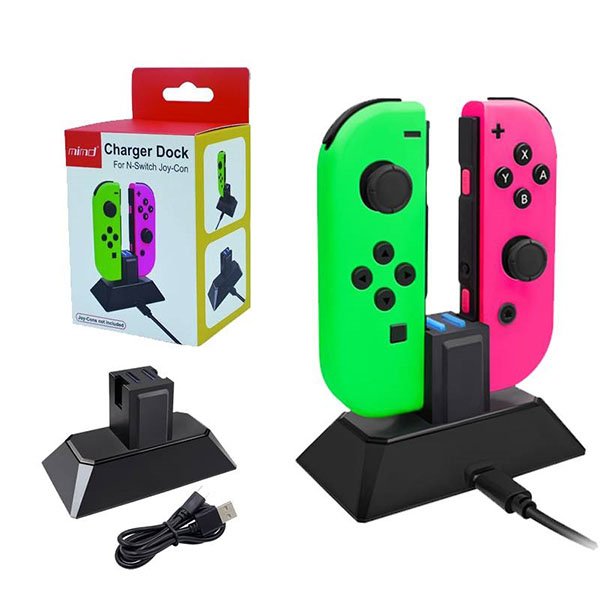Cargador Dual Para Nintendo Switch Snd4