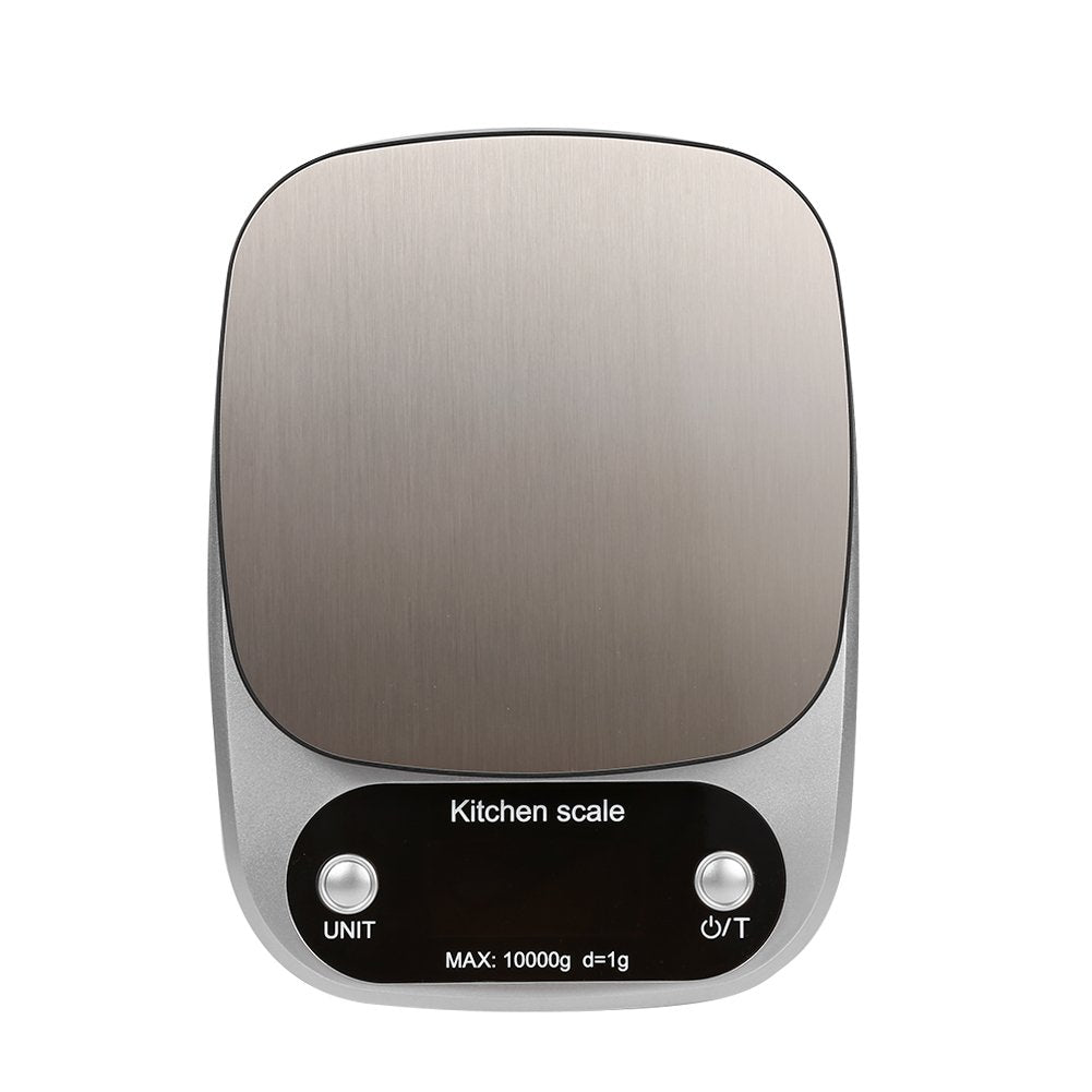 Balanza de cocina para alimentos 1 pieza 10 kg/g Balanza de cocina digital Balanza electrónica con pantalla LCD