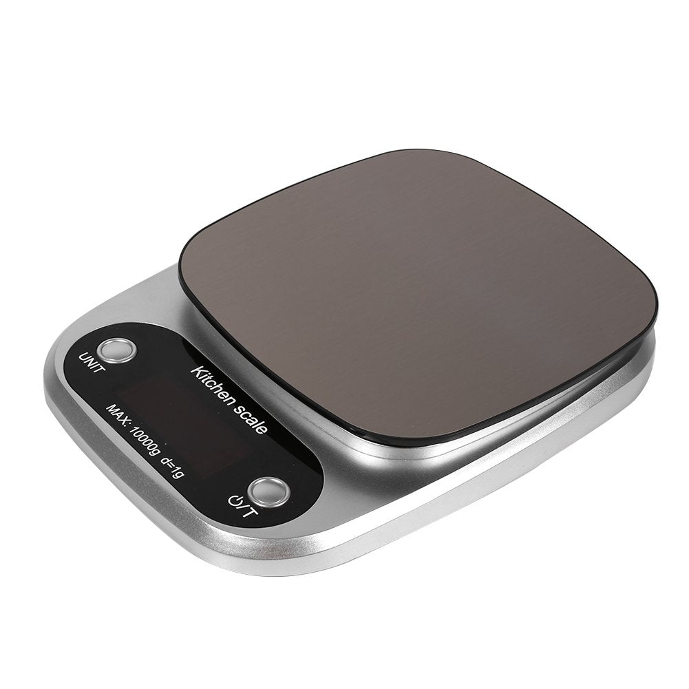 Balanza de cocina para alimentos 1 pieza 10 kg/g Balanza de cocina digital Balanza electrónica con pantalla LCD
