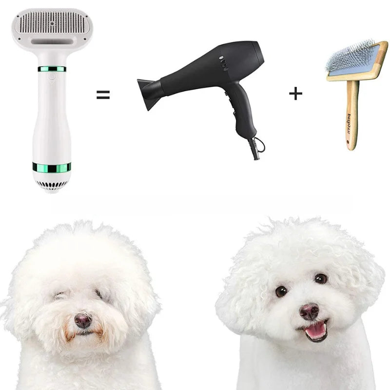 Cepillo Blower Secador Para Mascotas