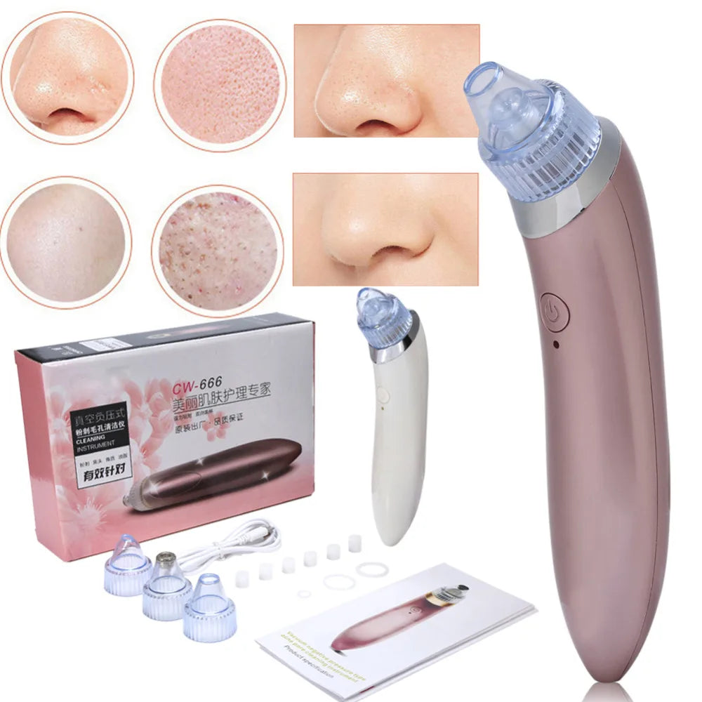 Aspiradora Facial Para Puntos Negros