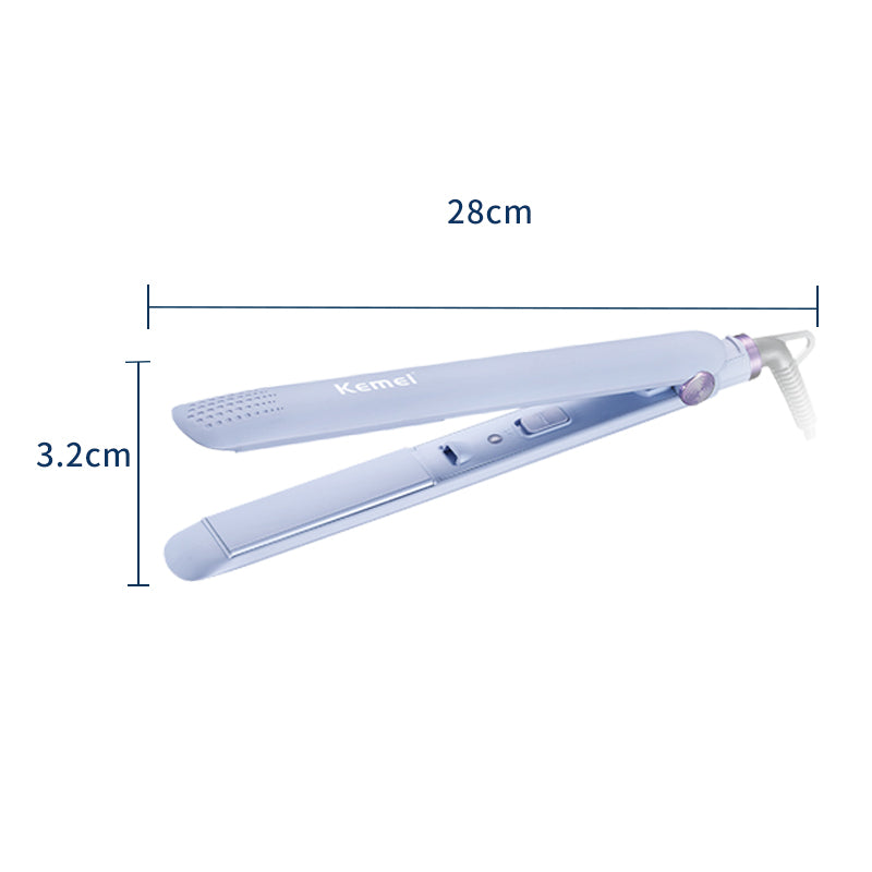 Kemei Mini Plancha de Pelo Portátil